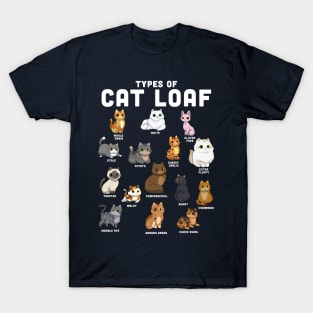 Types of Cat Loaf T-Shirt